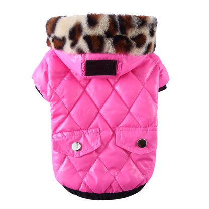 Fur Collar Coat pet clothing