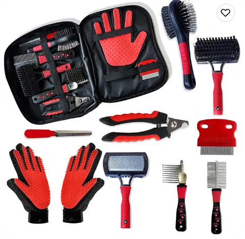8-in-1 Complete Professional Dog Grooming Kit